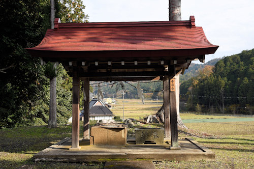 篠田神社 手水舎