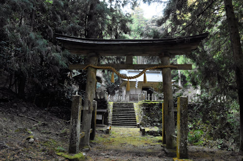六柱神社の二ノ鳥居